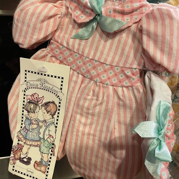 4 Daisy Kingdom Doll Dresses With Bonnets NWT - Picture 11 of 15